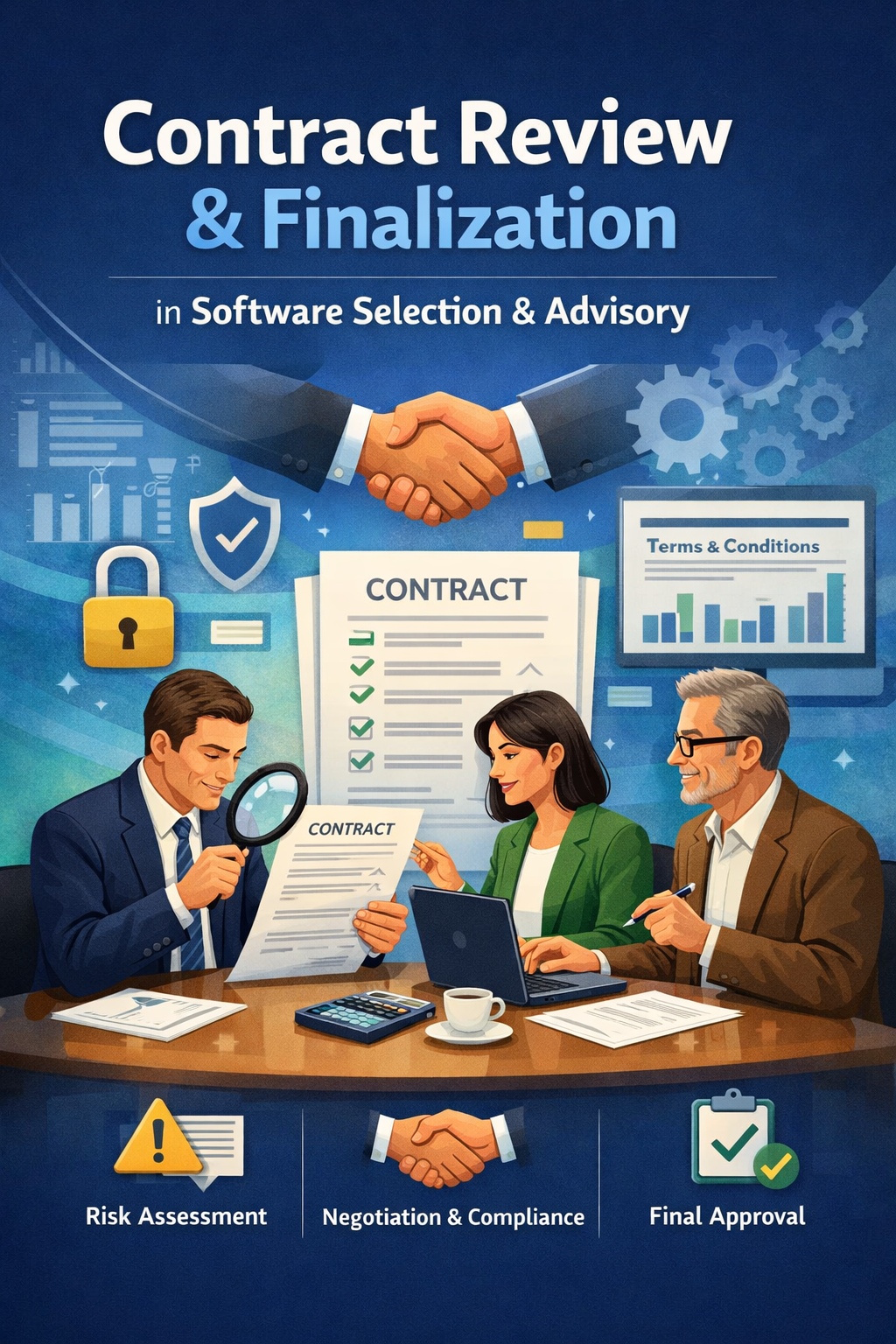 Contract Finalized Software Selection Services | AI Software Advisor